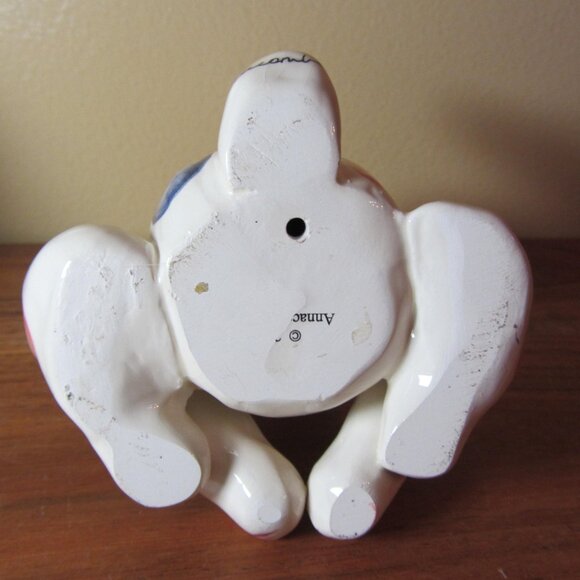 Whimsiclay by Amy Lacombe Heart Sunglasses Cat Figurine vintage 2001 (W3759) - Picture 7 of 7